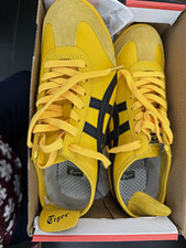Onitsuka Tiger Mexico 66 Kill Bill Yellow/Black Low Top Lace Up Sneakers NIB picture