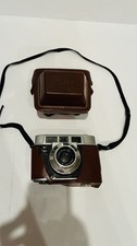 Vintage Kodak Automatic 35f Camera With Brown Field Case and Strap (D) 1962-66 picture