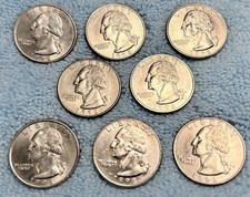 1998 P WASHINGTON QUARTER AVE CIRCULATED **FREE SHIPPING** picture