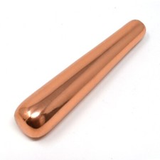 100% Solid Copper Massage Wand 3 in for Natural Therapy and Spiritual Healing picture