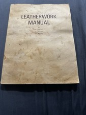 Vintage 1969 Leatherwork Manual Book Tandy Leather Company picture