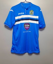 STOCKPORT COUNTY FC 2016/2017 HOME FOOTBALL SHIRT JERSEY KIT JOMA MEN SIZE M picture