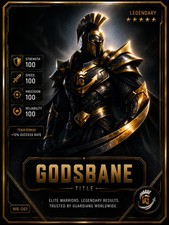 CardWarriorBoost Custom | Godsbane Title | D2 | picture