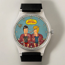 Beavis Butthead Daria Celebrity Deathmatch MTV Music Pop Art Watch Wristwatch picture