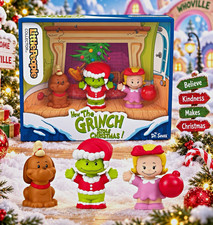 PRESALE 2026 Fisher-Price Little People Collector Grinch Max Cindy Lou Who NEW picture