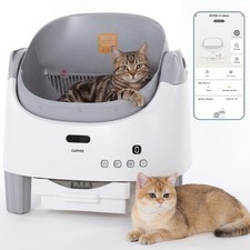 Automatic Self-Cleaning Cat Litter Box,Open Top,Odor Control, Smart App Control picture