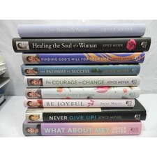 9 Joyce Meyer Hardback Books Religious Faith Insipirational (U62J) picture