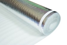 3in1-3mm thick-400sqft Thermal/Acoustic UNDERLAYMENT-laminate,vinyl,WPC,Hardwood picture