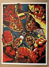 Metallica Skeleton Rotation XXX/450 Limited Edition Poster Sold Out picture