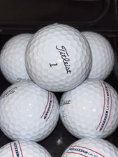 12 Titleist 2025 Pro V1 Stars and Stripes Performance Alignment Golf Balls AAAA picture