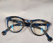 l.a. Eyeworks Ruby eyeglass frames 700 Ruby Blue tie dye picture