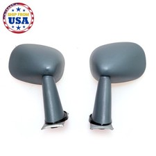 HONDA 360 LN360 N400 NIII360 LIFE PRELUDE GRAY FENDER MIRROR SET NEW 1960 - 1979 picture