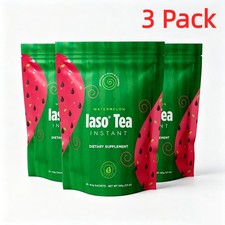 3 Pack Iaso Instant Tea (Watermelon)  Refreshing Flavored Cleansing Tea picture