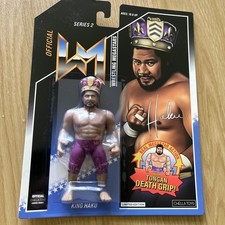 King Haku Retro Figure Hasbro Style Wrestling Epic Toys Chella Toys picture