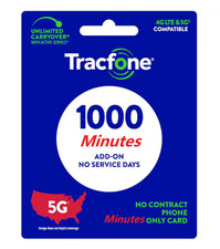 TracFone 1000 Minutes Direct Digital Refill Same Day Delivery Phone# Needed picture