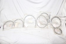 Swagelok PTFE-Lined Braided Hose, LOT (7) 1/4