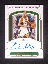 2024-25 Panini National Treasures Gary Payton Auto 18/25 picture