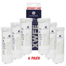 6 Pack GE XWFE Replacment Refrigerator Water Filter Without Chip, New in box picture