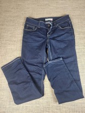 Paris Blues Juniors 11 Dark Wash Low Rise Bootcut Jeans Y2K Stretch Denim picture