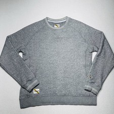 Tracksmith Women’s Trackhouse Crewneck Sweatshirt Heather Gray Medium picture