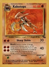 KABUTOPS 24/62 FOSSIL UNLIMITED DMG picture
