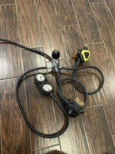 US Divers Conshelf 22 Oceanic Delta Scuba Regulator Gauge Set Untested picture