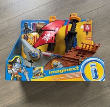 NEW Fisher-Price DHH61 Imaginext Shark Bite Pirate Ship Playset Ages 3-8 picture