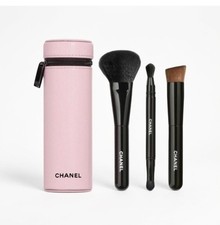 Authentic CHANEL Les Pinceaux de Ballerina Pink Travel Brush Set w/ Case - 💗 picture