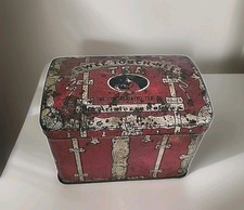 Vintage Swee Touch Nee Tea Metal Tin Advertisement Storage Tin Nice Patina € picture