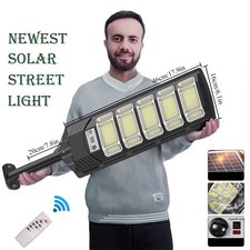 12000LM Solar Street Lights Outdoor with Motion Sensor, Remote Control picture