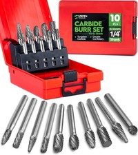 Carbide Burr Set 1/4