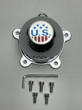 U.S. MAGS Chrome Wheel Center Cap 1002-20 CAP M-729 W/Screws picture