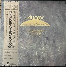 Various/Aurex Jazz Festival '80 - Gentlemen Of Swing, Japan, with Obi, Near Mint picture