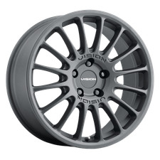 Vision Street-Designs 477 Monaco 18x8 5x110 +38 Satin Black Wheel Rim picture
