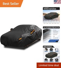 6 Layers Heavy Duty Car Cover Waterproof All Weather Size C3 picture