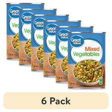 (6 pack) Great Value Mixed Vegetables, 15 oz picture