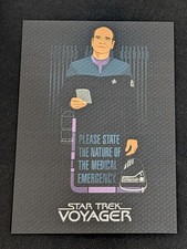 2026 Rittenhouse Star Trek Voyager Case Topper The Doctor CT3 picture