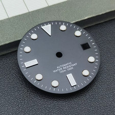 Manbushijie 28.5Mm Black White Green Blue Luminous Dial Fit NH35 ETA 2824 2836 M picture