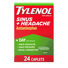 Tylenol Sinus + Headache Day 24 Caplets 1 Pack New picture