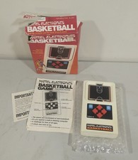 1978 Mattel Electronics Basketball Handheld Game 2437 Working Box Manual picture