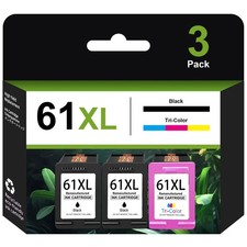 Printer Ink 61 XL 61XL Ink Cartridges Combo for HP Ink 61 Envy 4500 5530 Ink picture