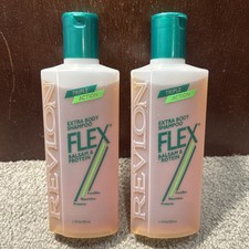 X2 Revlon Triple Action Flex Balsam & Protein Extra Body Shampoo 11oz picture