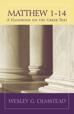 Matthew 1-14: A Handbook on the Greek Text picture
