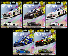 Hot Wheels Premium Car Culture Aero Styles Full Set of 5 - Brand New / Mint Card picture