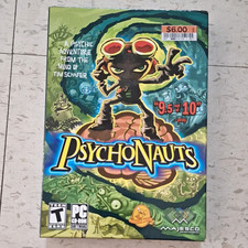 Majesco Psychonauts PC Game CD-ROM T-Teen Rated Action Adventure Platformer picture