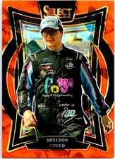 2025 Panini Select #17 Sheldon Creed Orange Ice Prizms picture