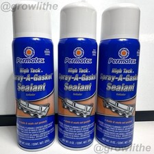 Permatex 80065 High Tack Spray-A-Gasket Sealant, 8 Ounce Can 3 PACK NEW picture