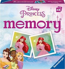 Ravensburger Disney Princess Mini Memory Game - Matching Picture Snap Pairs for picture