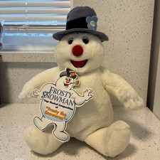 Vtg Gemmy Animated Frosty The Snowman 1999 Singing Dancing Christmas Plush 11