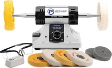 ‎OPAVIOC Jewelry Polisher Adjustable Variable Speed Bench Grinder Polishing picture